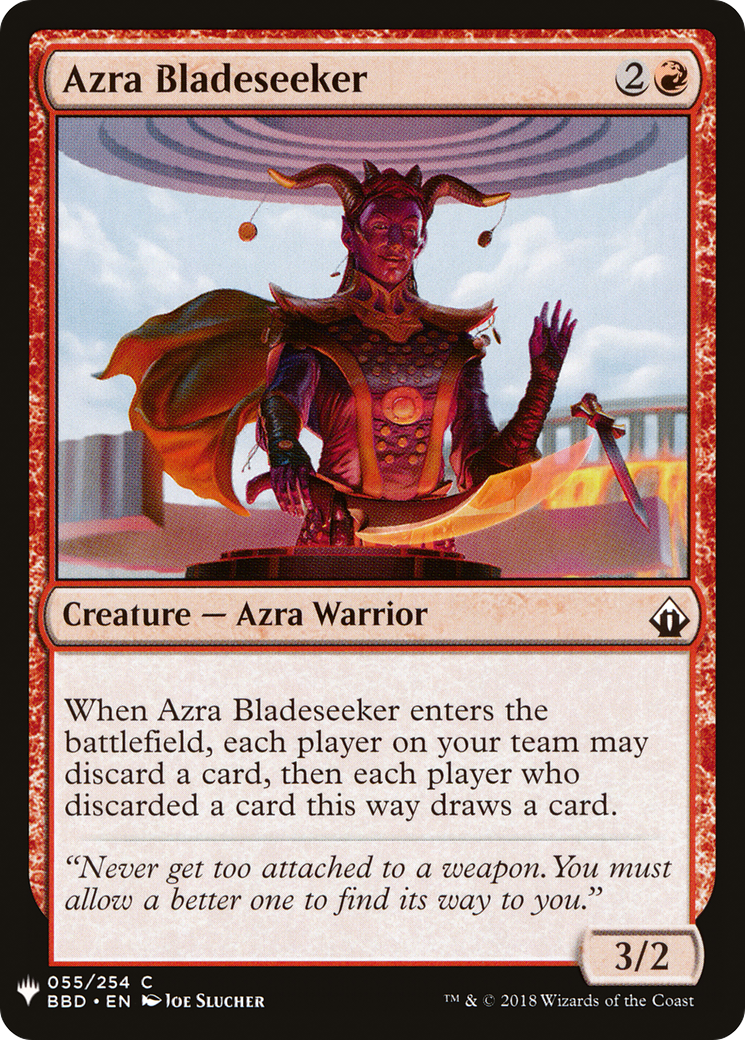 Azra Bladeseeker [Mystery Booster] | Silver Goblin