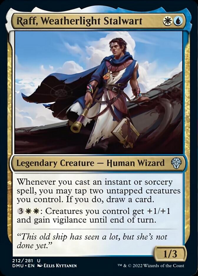 Raff, Weatherlight Stalwart [Dominaria United] | Silver Goblin