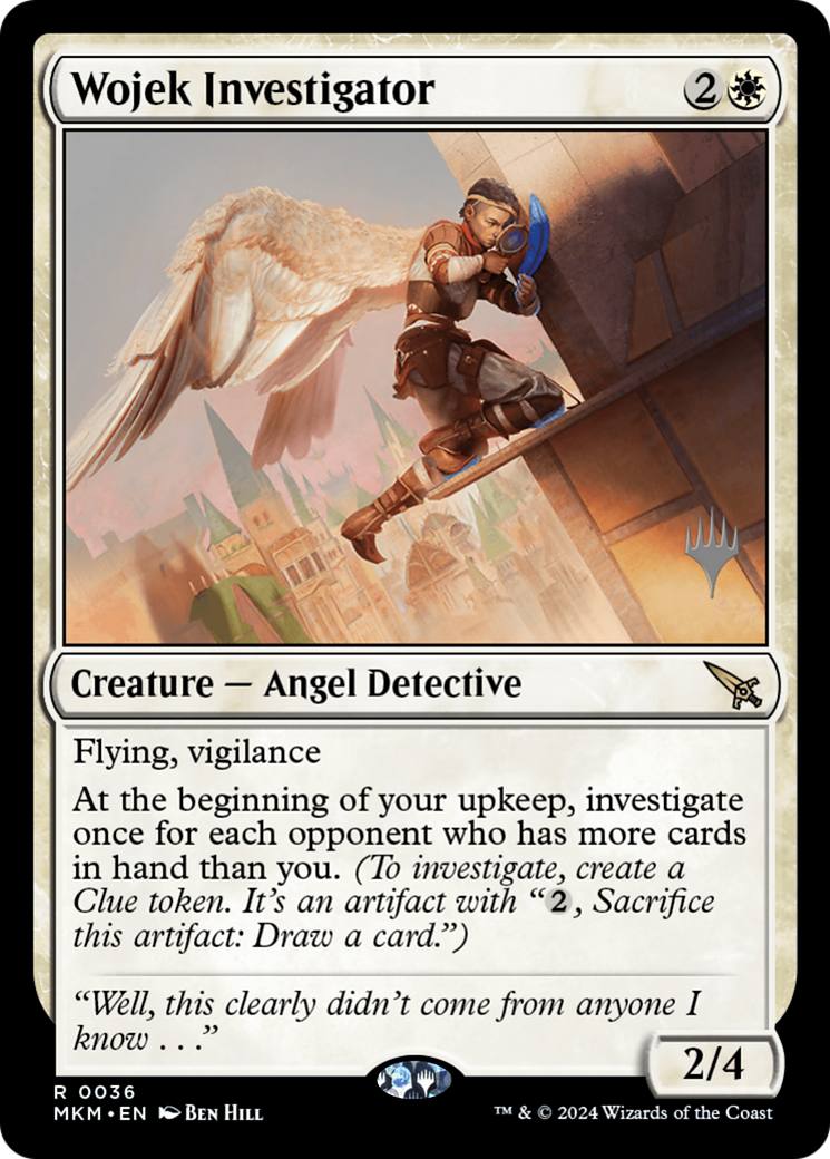 Wojek Investigator (Promo Pack) [Murders at Karlov Manor Promos] | Silver Goblin