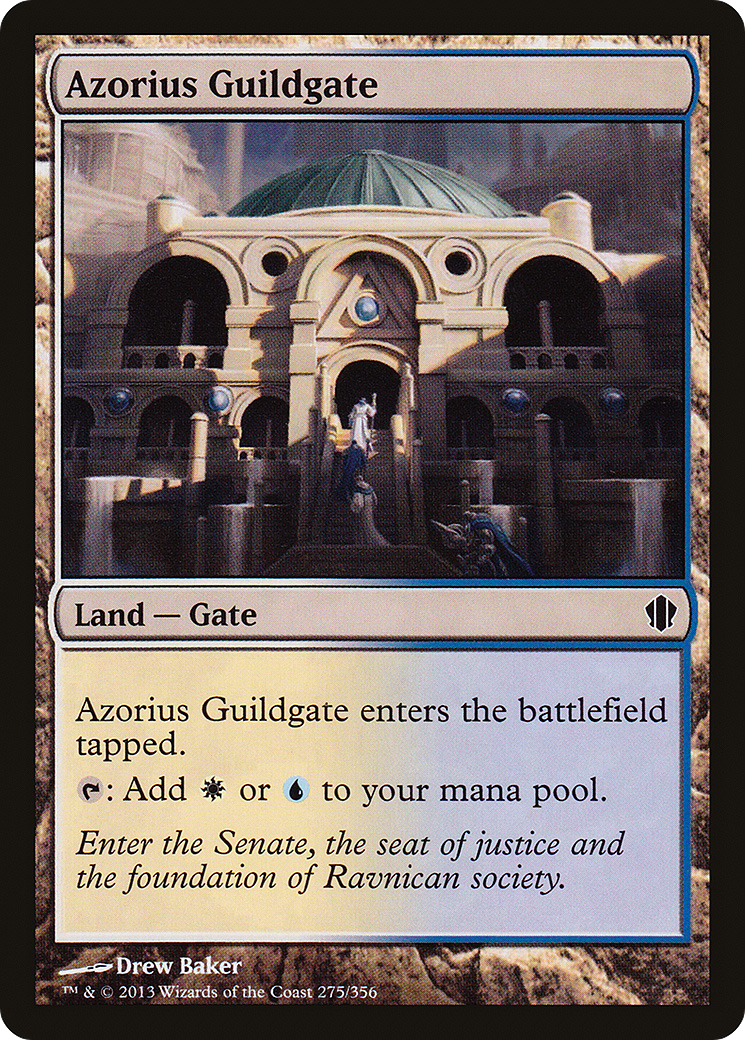 Azorius Guildgate [Commander 2013] | Silver Goblin