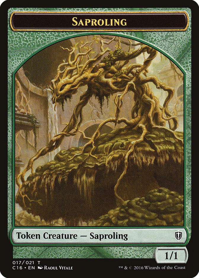 Saproling Token (017/021) [Commander 2016 Tokens] | Silver Goblin