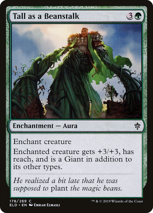 Tall as a Beanstalk [Throne of Eldraine] Foil