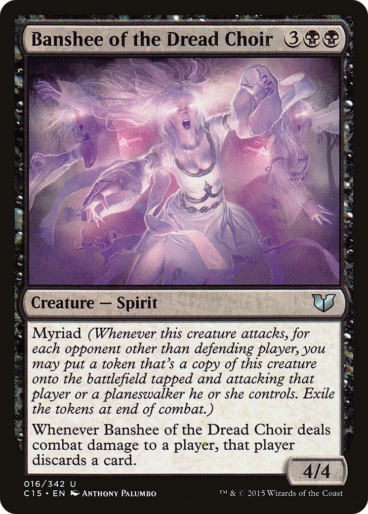 Banshee of the Dread Choir [Commander 2015] | Silver Goblin