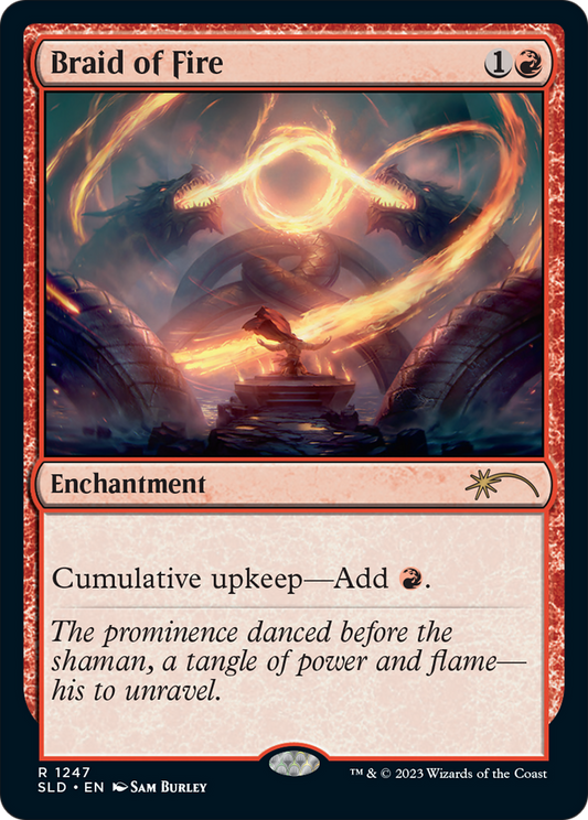 Braid of Fire (1247) Foil - Secret Lair Drop
