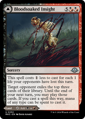 Bloodsoaked Insight // Sanguine Morass [Modern Horizons 3] | Silver Goblin