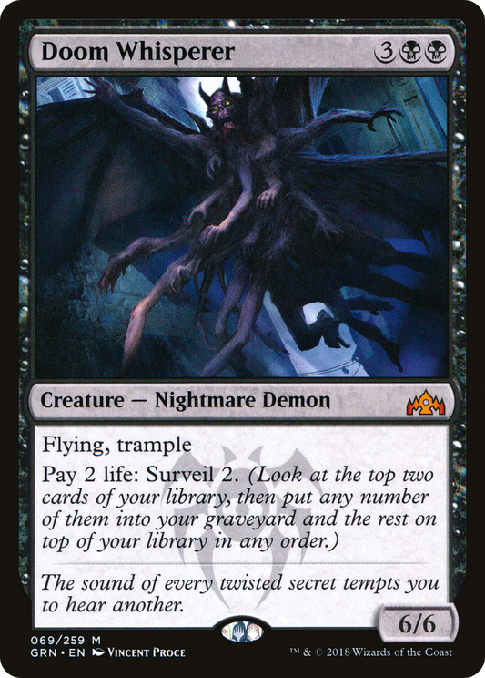 Doom Whisperer [Guilds of Ravnica] Foil