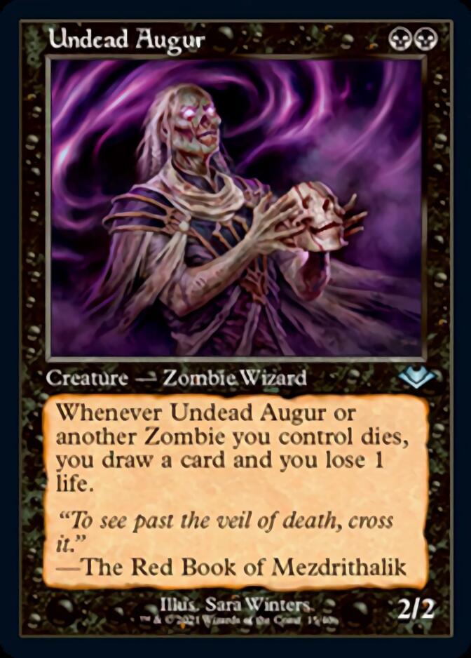 Undead Augur (Retro Foil Etched) [Modern Horizons] | Silver Goblin