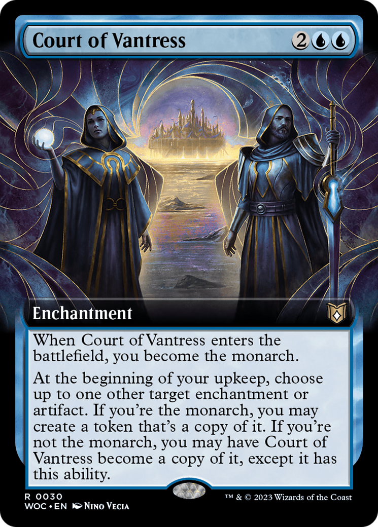 Court of Vantress (Extended Art) [Wilds of Eldraine Commander] | Silver Goblin