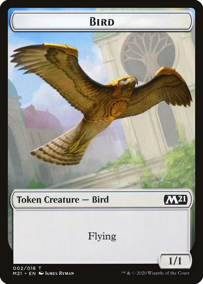 Bird Token [Core Set 2021 Tokens] | Silver Goblin