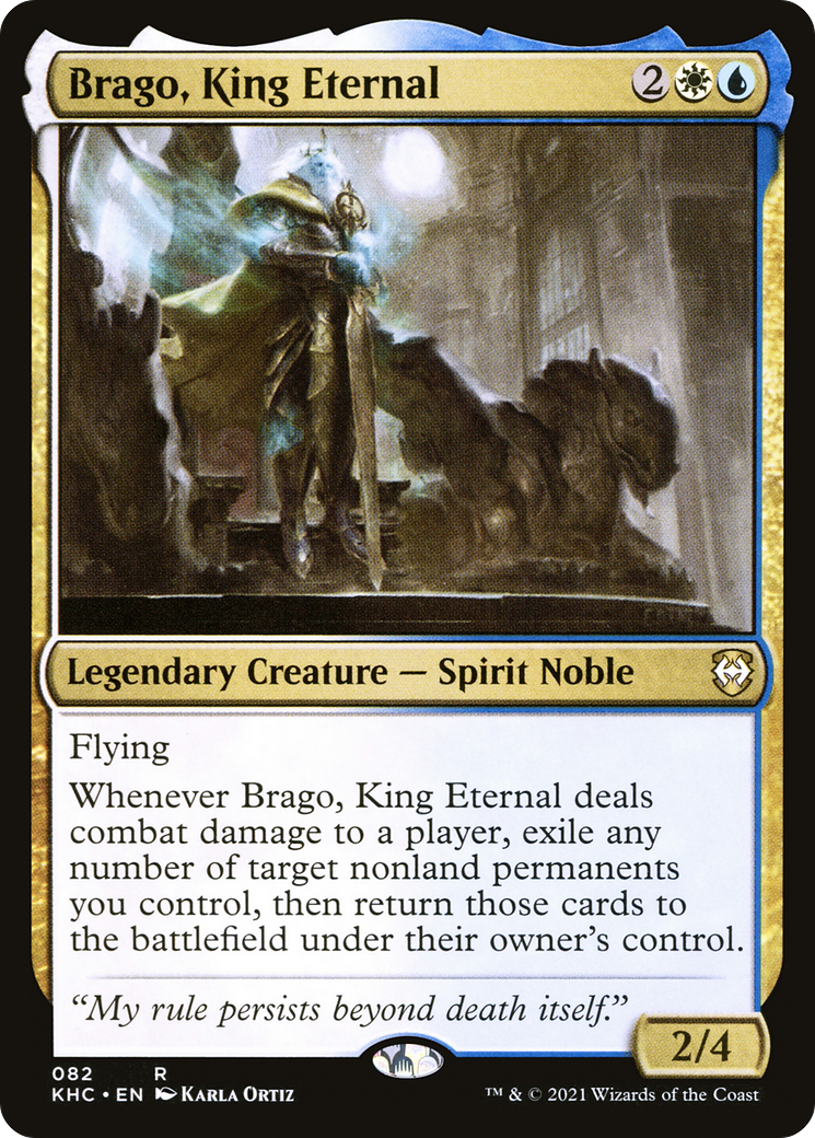 Brago, King Eternal [Kaldheim Commander] | Silver Goblin