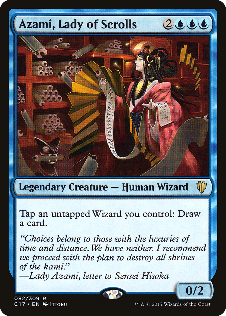 Azami, Lady of Scrolls [Commander 2017] | Silver Goblin