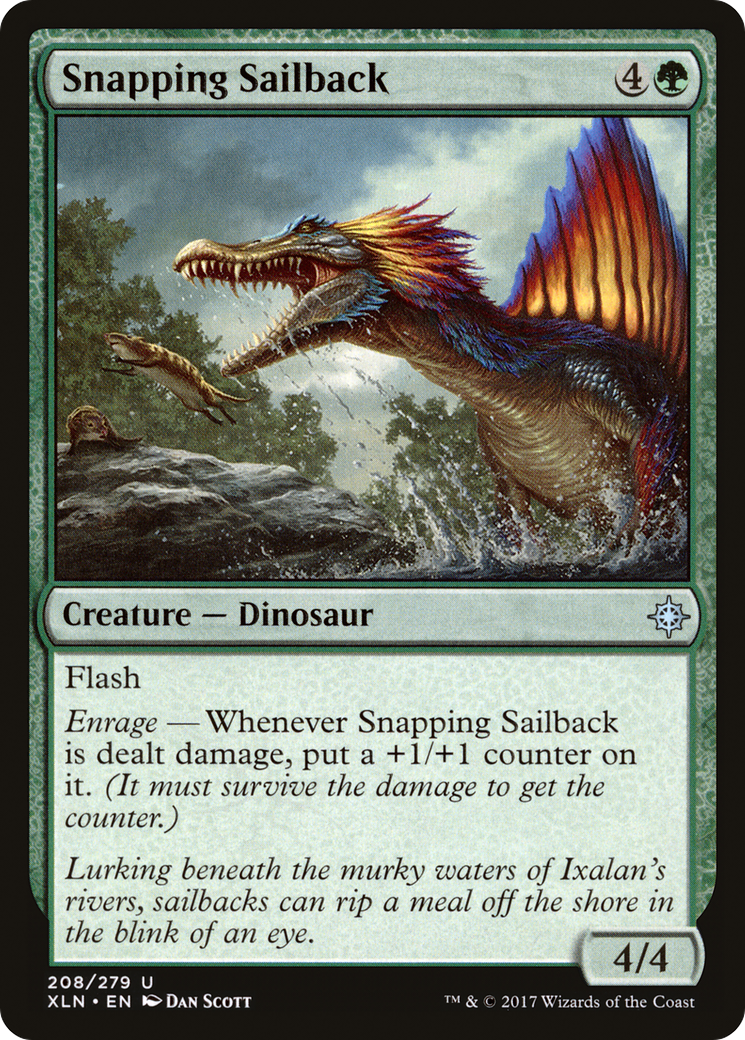 Snapping Sailback [Ixalan] | Silver Goblin