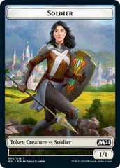 Soldier // Weird Double-Sided Token [Core Set 2021 Tokens] | Silver Goblin