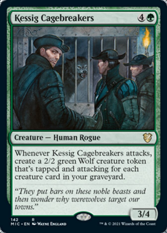 Kessig Cagebreakers [Innistrad: Midnight Hunt Commander] | Silver Goblin