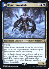 Runo Stromkirk // Krothuss, Lord of the Deep [Innistrad: Crimson Vow Prerelease Promos] | Silver Goblin