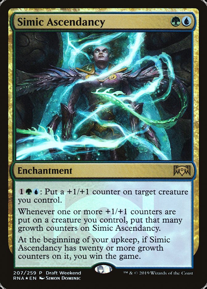 Simic Ascendancy (Draft Weekend) [Ravnica Allegiance Promos] | Silver Goblin