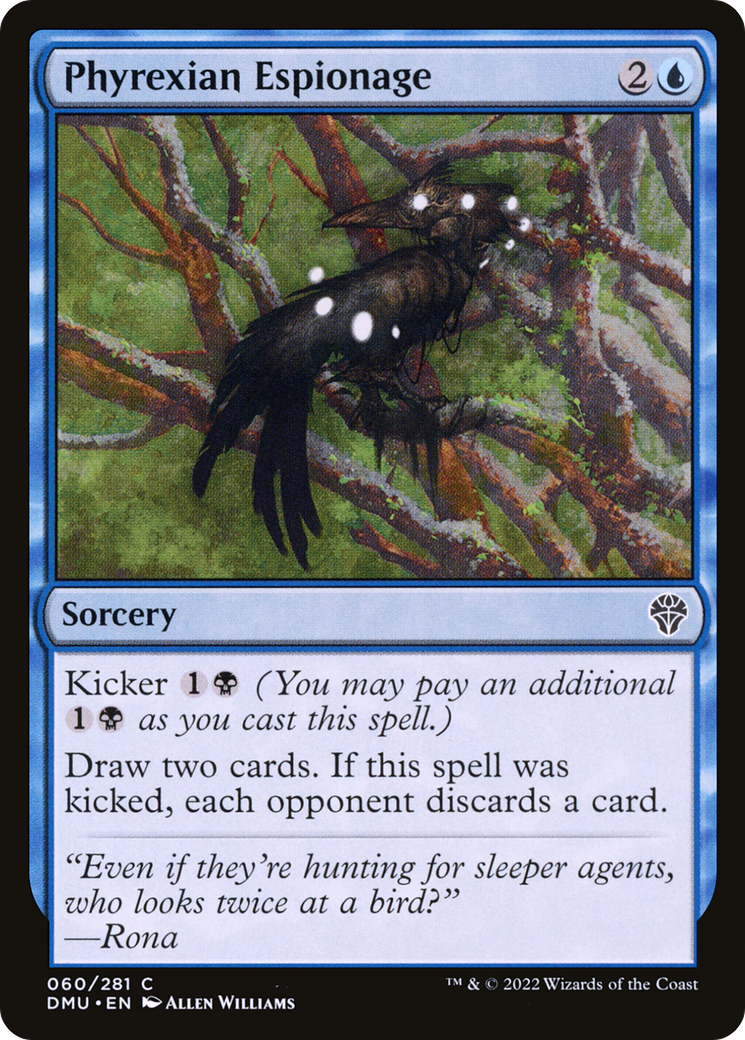 Phyrexian Espionage [Dominaria United] | Silver Goblin