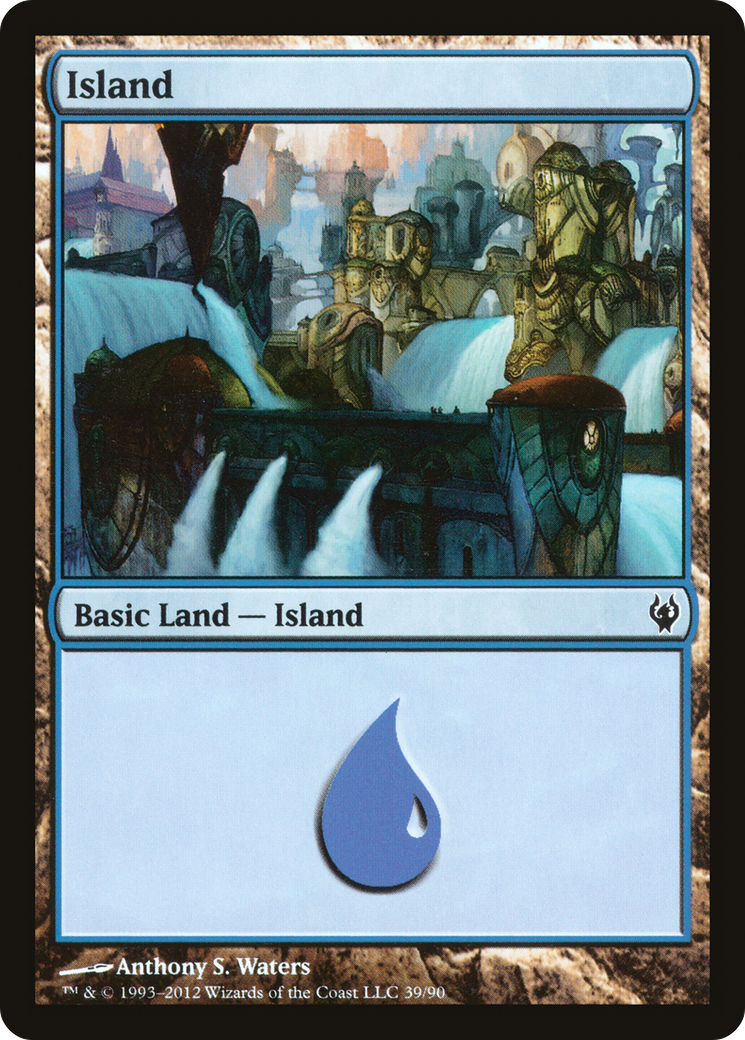 Island (39) [Duel Decks: Izzet vs. Golgari] | Silver Goblin