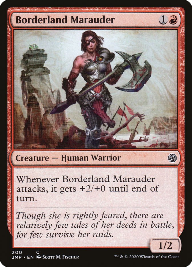 Borderland Marauder [Jumpstart] | Silver Goblin