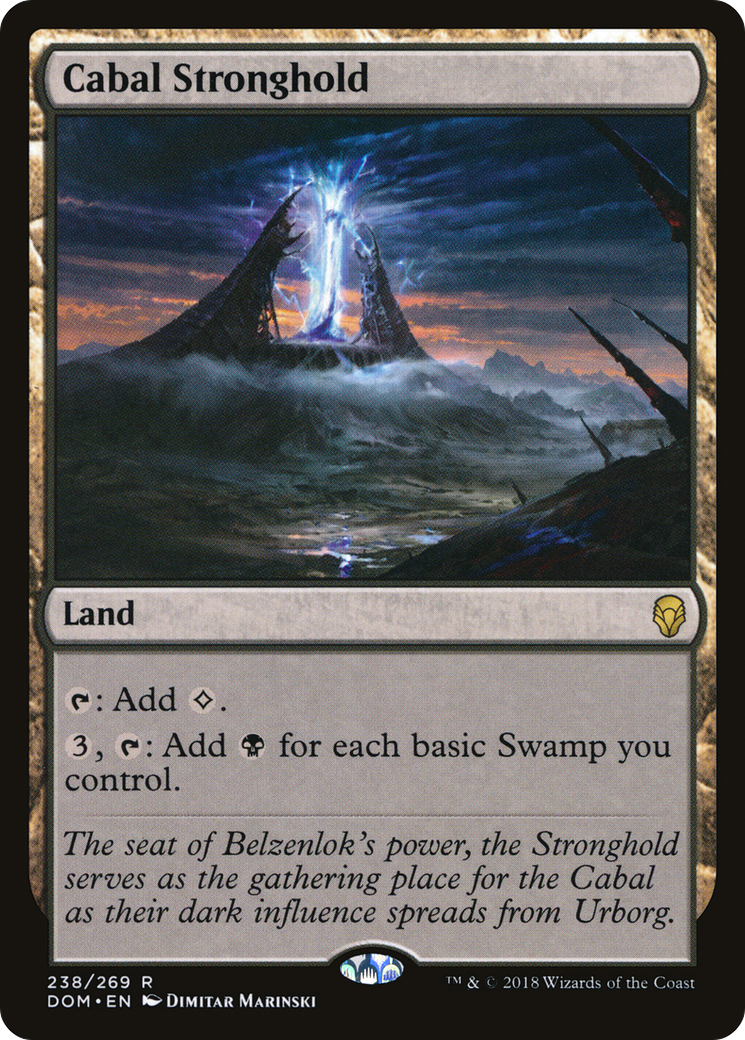 Cabal Stronghold [Dominaria] | Silver Goblin