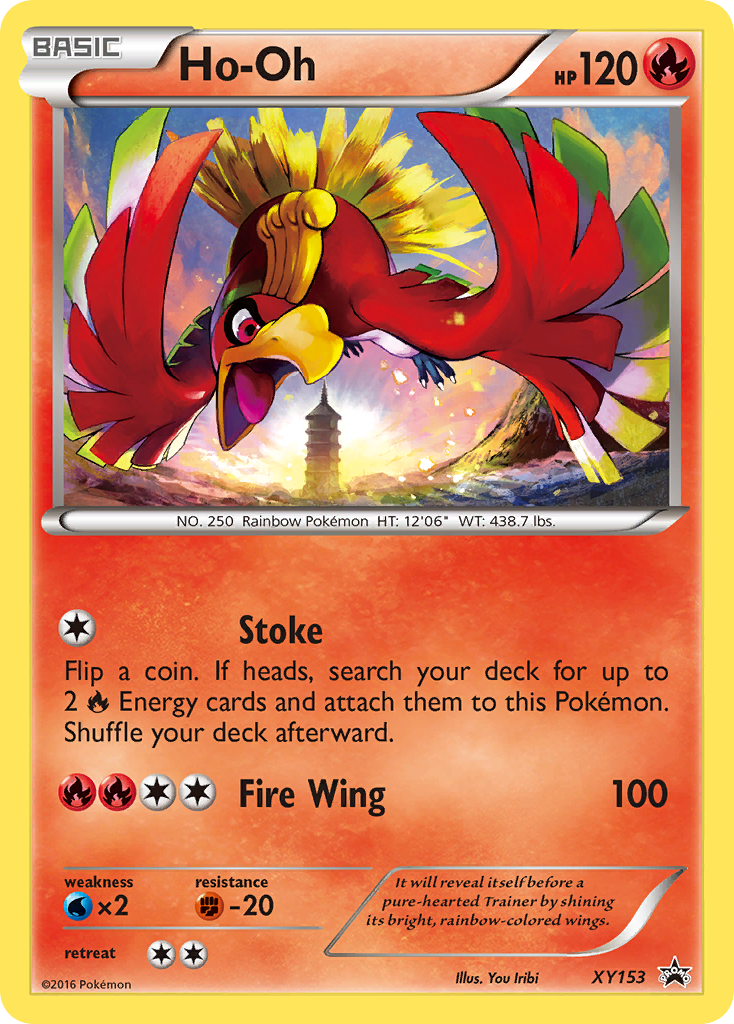 Ho-Oh (XY153) [XY: Black Star Promos] | Silver Goblin