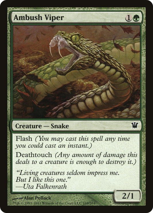 Ambush Viper [Innistrad] Foil