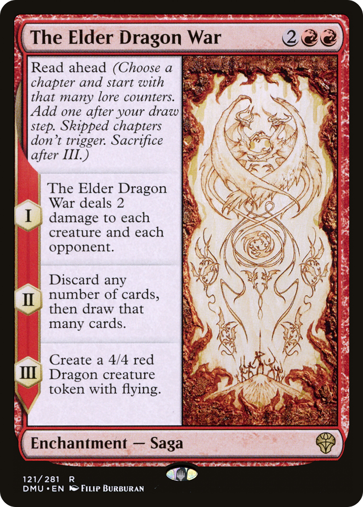 The Elder Dragon War [Dominaria United] | Silver Goblin