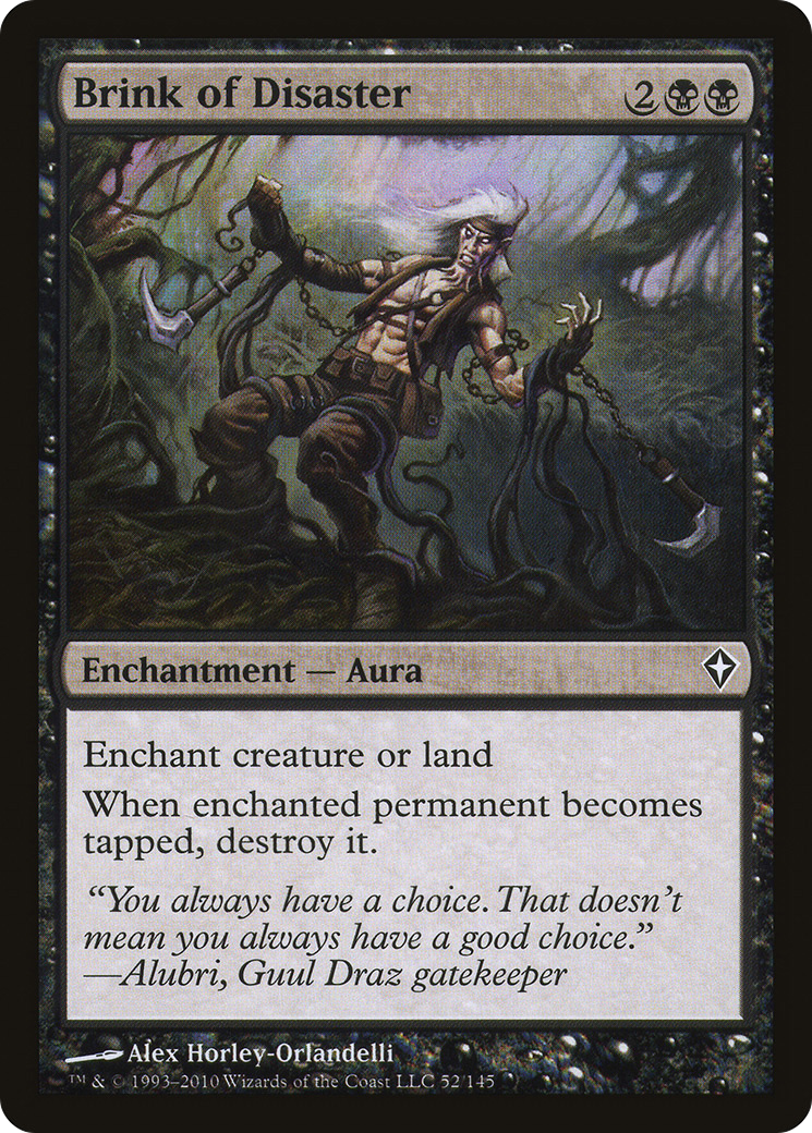 Brink of Disaster [Worldwake] Foil