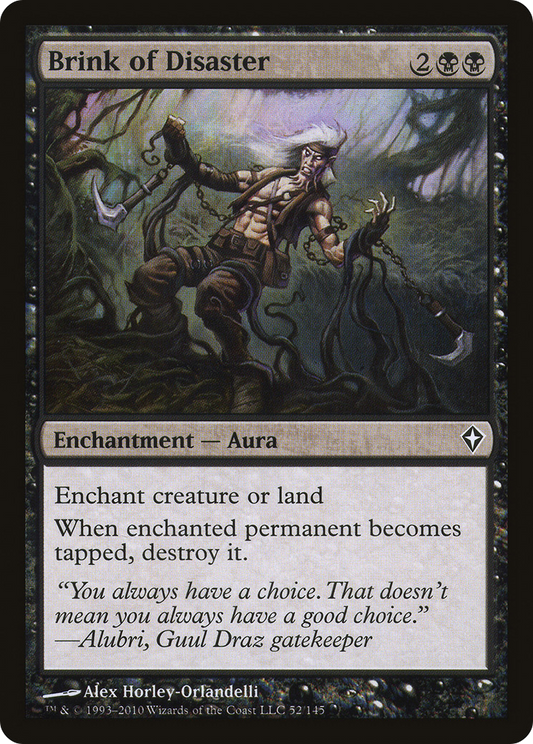 Brink of Disaster [Worldwake] Foil