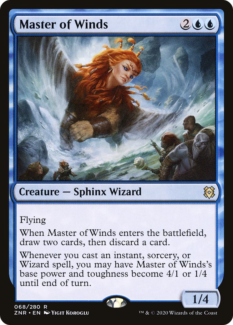 Master of Winds [Zendikar Rising] | Silver Goblin