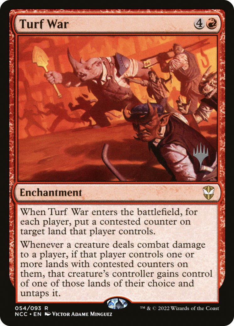 Turf War (Promo Pack) [Streets of New Capenna Commander Promos] | Silver Goblin