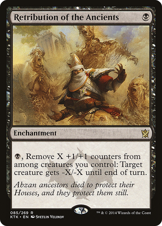 Retribution of the Ancients [Khans of Tarkir] Foil