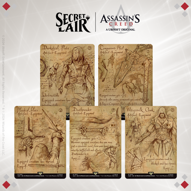 Secret Lair - Assassin's Creed: Da Vinci's Designs | Silver Goblin