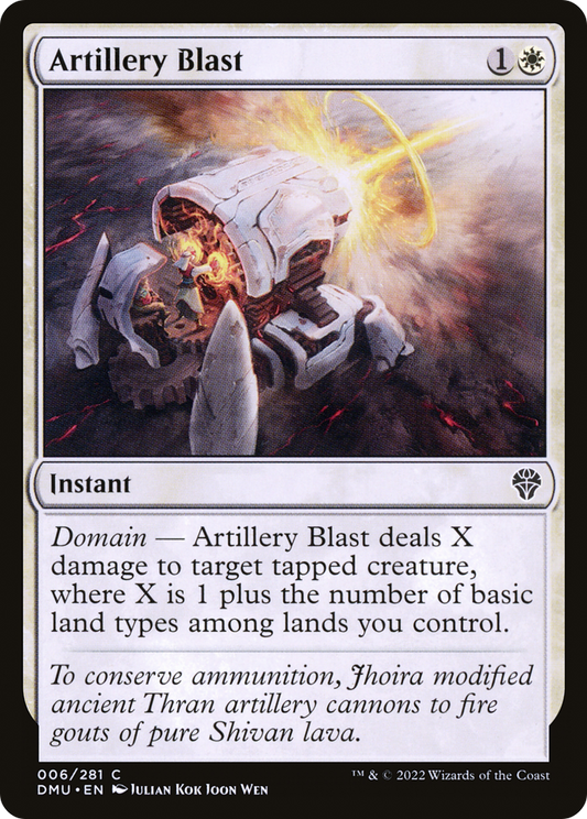 Artillery Blast [Dominaria United]