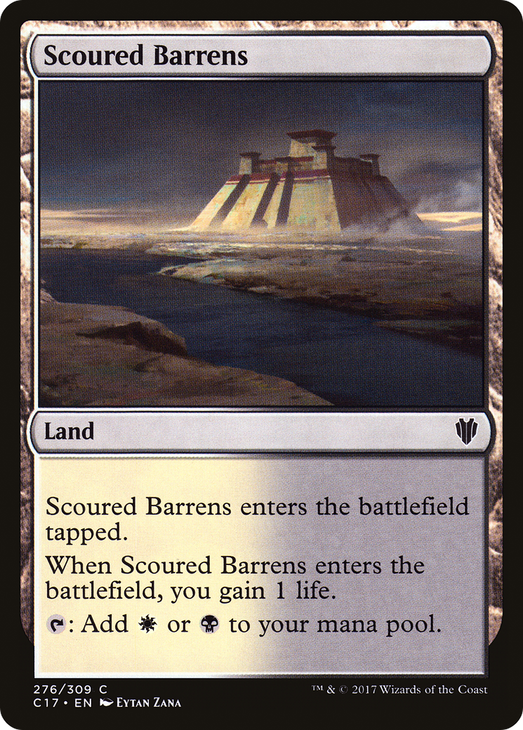 Scoured Barrens [Commander 2017] | Silver Goblin