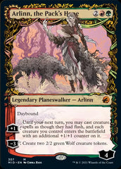 Arlinn, the Pack's Hope // Arlinn, the Moon's Fury (Showcase Equinox) [Innistrad: Midnight Hunt] | Silver Goblin