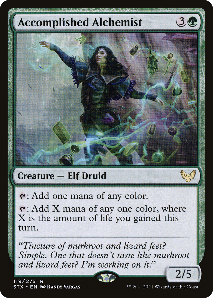 Accomplished Alchemist [Strixhaven: School of Mages] Foil
