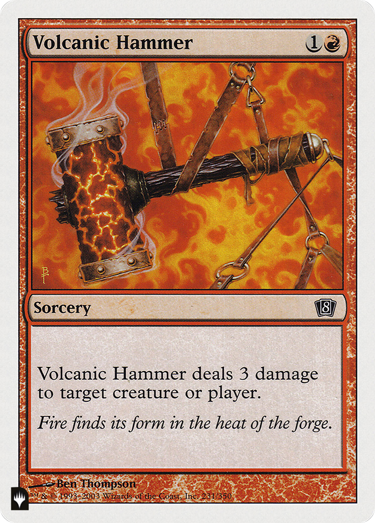 Volcanic Hammer [The List] | Silver Goblin