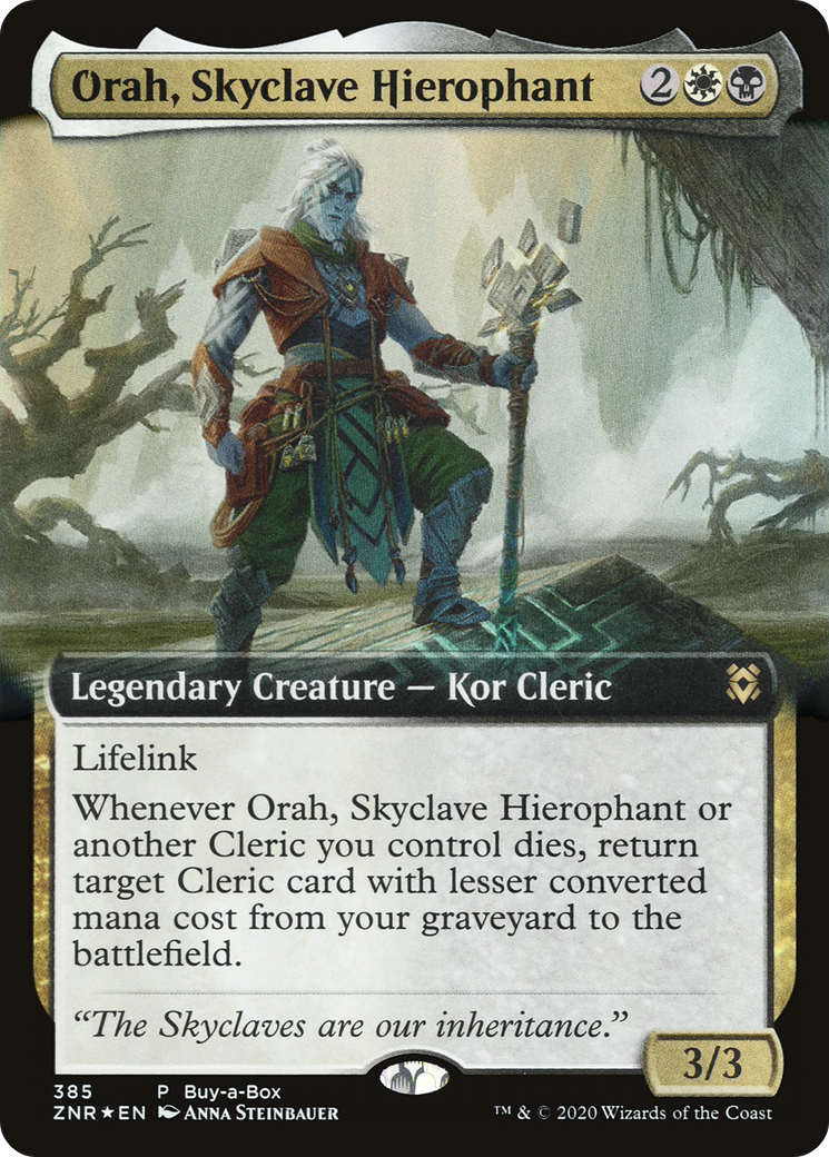 Orah, Skyclave Hierophant (Buy-A-Box) [Zendikar Rising] | Silver Goblin