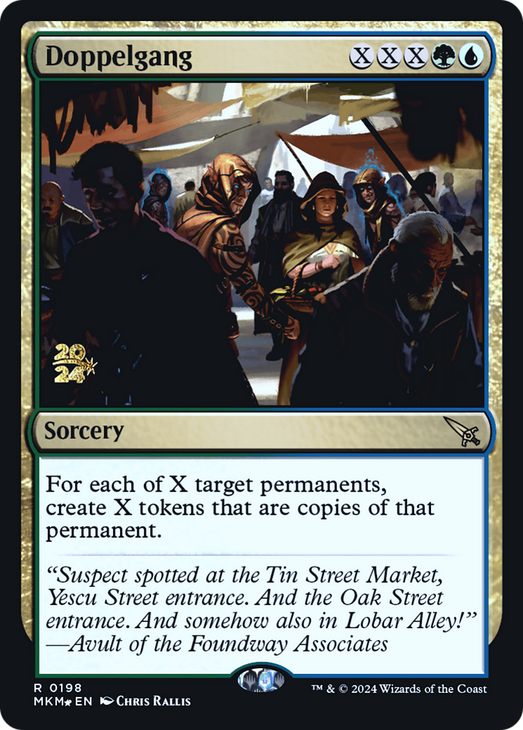 Doppelgang [Murders at Karlov Manor Prerelease Promos] | Silver Goblin