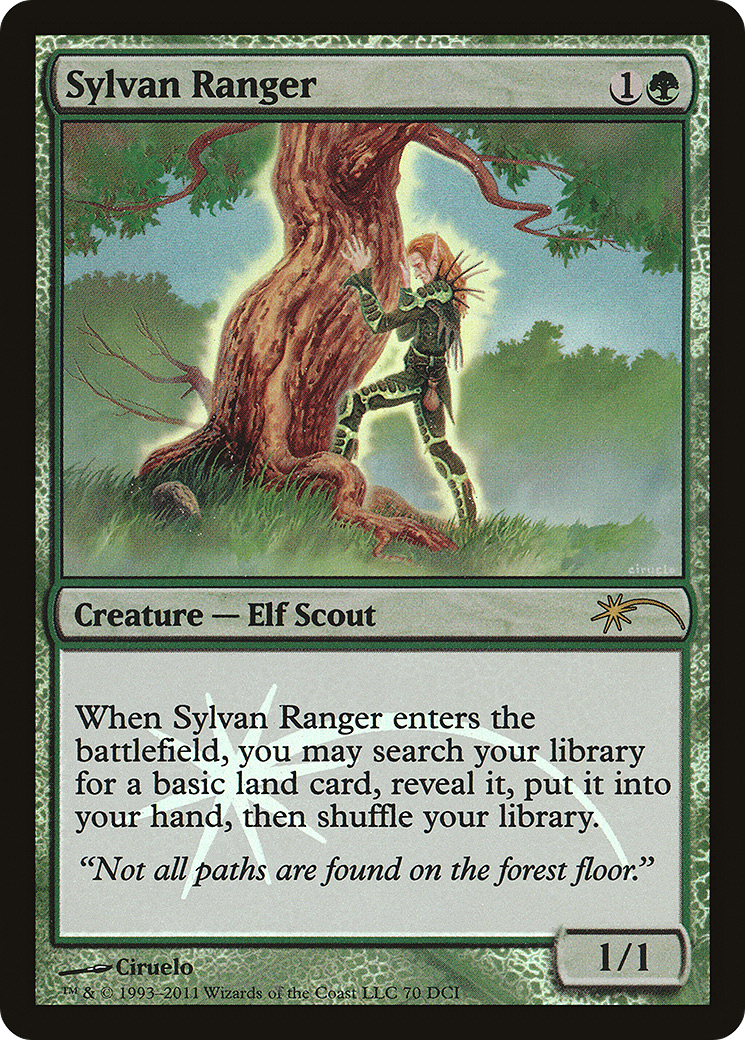 Sylvan Ranger [Wizards Play Network 2011] | Silver Goblin