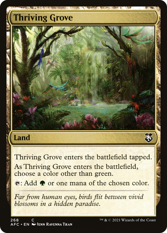 Thriving Grove [Dungeons & Dragons: Adventures in the Forgotten Realms Commander]