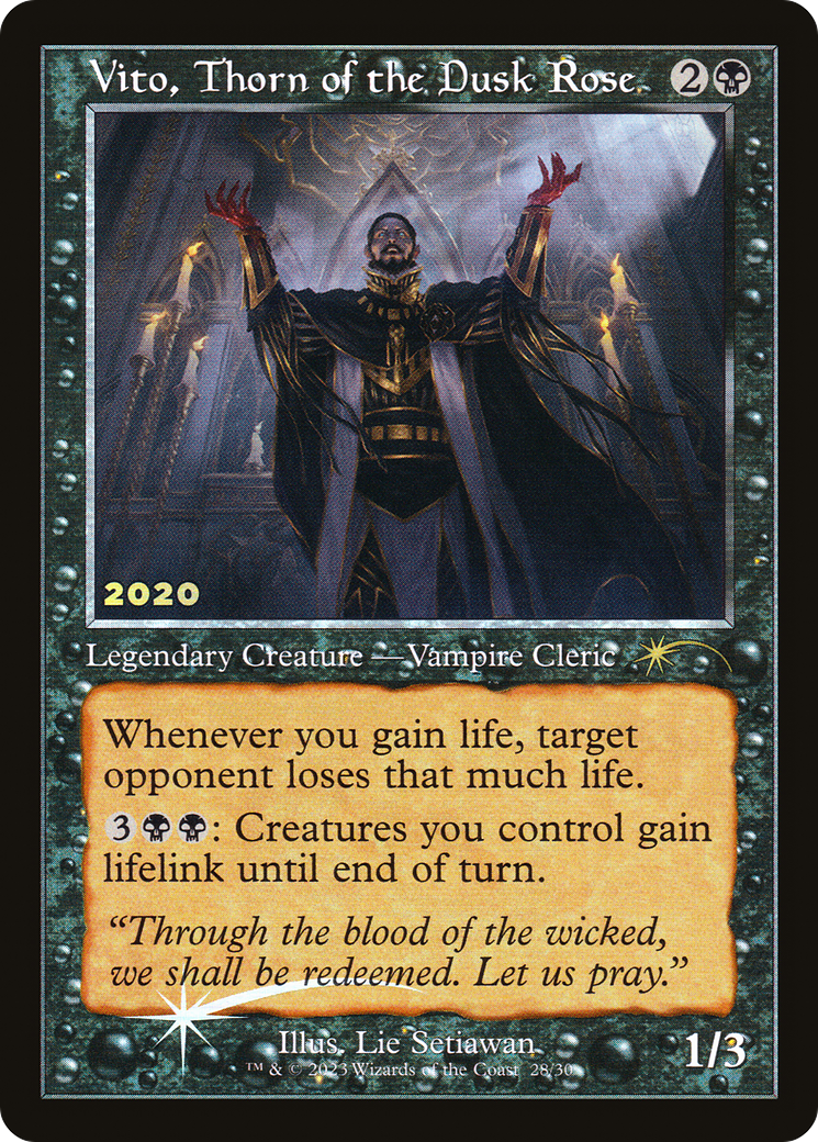Vito, Thorn of the Dusk Rose [30th Anniversary Promos]