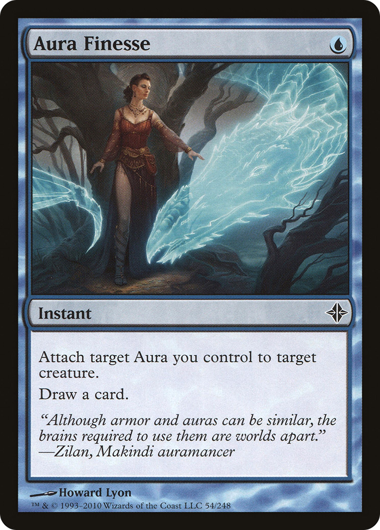 Aura Finesse [Rise of the Eldrazi] Foil