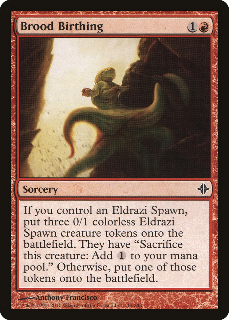 Brood Birthing [Rise of the Eldrazi] Foil