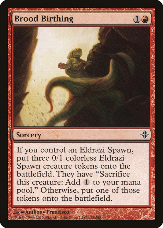 Brood Birthing [Rise of the Eldrazi] Foil