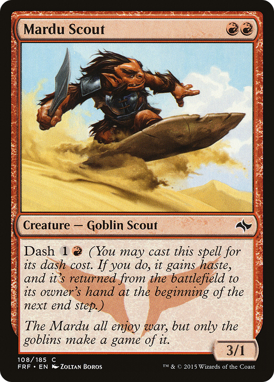 Mardu Scout [Fate Reforged] Foil