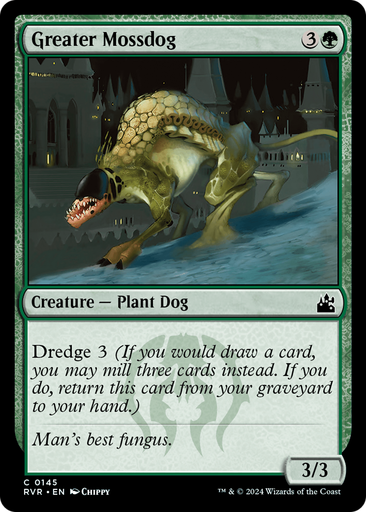 Greater Mossdog [Ravnica Remastered] | Silver Goblin