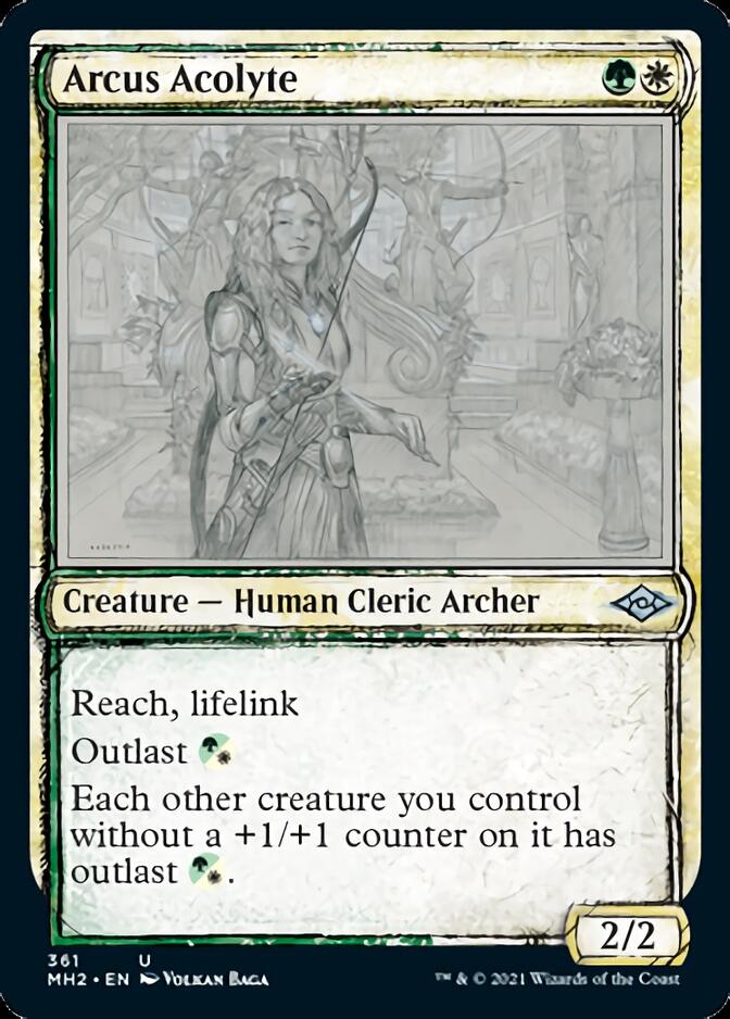 Arcus Acolyte (Sketch) [Modern Horizons 2] | Silver Goblin