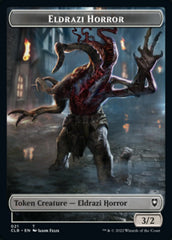 Horror // Eldrazi Horror Double-Sided Token [Commander Legends: Battle for Baldur's Gate Tokens] | Silver Goblin